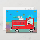 ビッグレッドトラック ポストカード (正面/裏面)