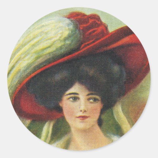 ビッグレッドハット ラウンドシール (正面)