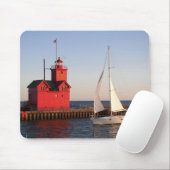ビッグレッドホランドライトハウス マウスパッド (マウス)