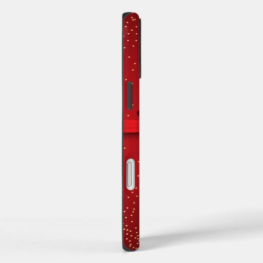 ビッグレッドボウクリスマスホリデーズギフト Case-Mate iPhoneケース (裏面 / 右)