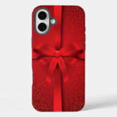 ビッグレッドボウクリスマスホリデーズギフト Case-Mate iPhoneケース (裏面)