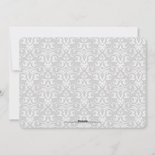 ビッグレッドボウプレゼント3写真クリスマスカード シーズンカード (裏面)