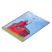 ビッグレッドミシガンライトハウス ノートブック (左側)