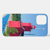 ビッグレッドミシガンライトハウス Case-Mate iPhoneケース (裏面 (横))