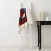 ビッグレッドライトハウス絵画ズ – オリジナルアート シェルパブランケット (インサイチュ)