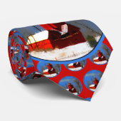 ビッグレッドライトハウス絵画ズ – オリジナルアート ネクタイ (ロール)