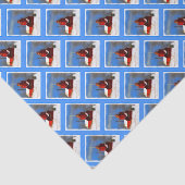 ビッグレッドライトハウス絵画ズ – オリジナルアート 薄葉紙 (詳細)