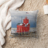 ビッグレッドライトハウス クッション (ブランケット)