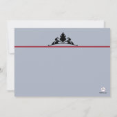 ビッグレッド60歳誕生日パーティーの招待 招待状 (裏面)