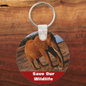 ビッグレッド セイブアワーワイルドライフ キーチェーン (正面)