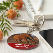 ビッグレッド セイブアワーワイルドライフ キーチェーン (側面)