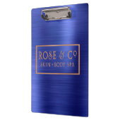 ビッグロゴサファイアコバルトブルーメタリック クリップボード (左)