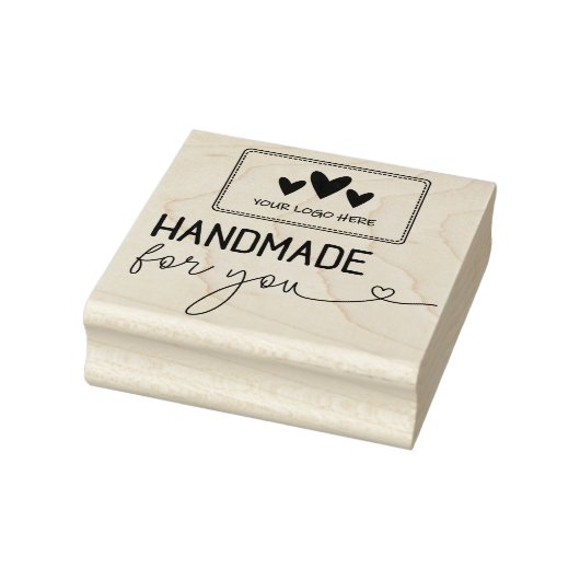 ビッグロゴ用の手作り ラバースタンプ (スタンプ)