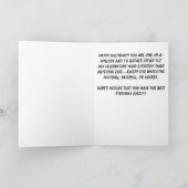 ビッグワイルドおもしろい誕生日カード カード (内部)