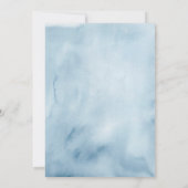 ビッグワンサマービーチの最初の誕生日 招待状 (裏面)