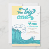 ビッグワンサーフィン招待状 |ビッグウェーブ招待状 招待状 (正面)