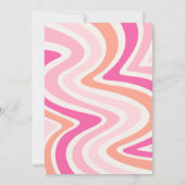 ビッグワンサーフィン招待状 |女の子サーフィンインビタティ 招待状 (裏面)