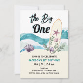 ビッグワンサーフィン1st 招待状 (正面)