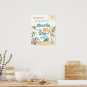 ビッグワンパーティーウェルカムサインファースト誕生日-1st ポスター (キッチン)