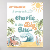 ビッグワンパーティーウェルカムサインファースト誕生日-1st ポスター (正面)