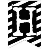 ビッグワン初誕生日かわいい写真 バンティングフラッグ (第2の旗)