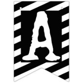 ビッグワン初誕生日かわいい写真 バンティングフラッグ (第3の旗)