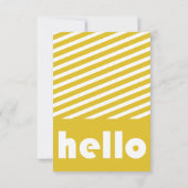 ビッグワン第1誕生日フォト白黒黄 サンキューカード (裏面)