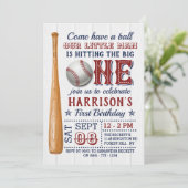 ビッグワン野球の誕生日を迎える 招待状 (スタンド正面)