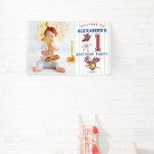 ビッグワン野球新人誕生日歓迎 横断幕 (インサイチュ)