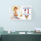 ビッグワン野球新人誕生日歓迎 横断幕 (トレードショー)