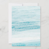 ビッグワン サーフ カスタム フォト ビッグ ウェーブ サーフボード 招待状 (裏面)