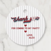 ビッグワン ベースボール ルーキー・オブ・ザ・イヤー ファーストバースデー フェイバータグ (正面)