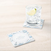 ビッグワールド宇宙飛行士 スクエアペーパーコースター (インサイチュ)