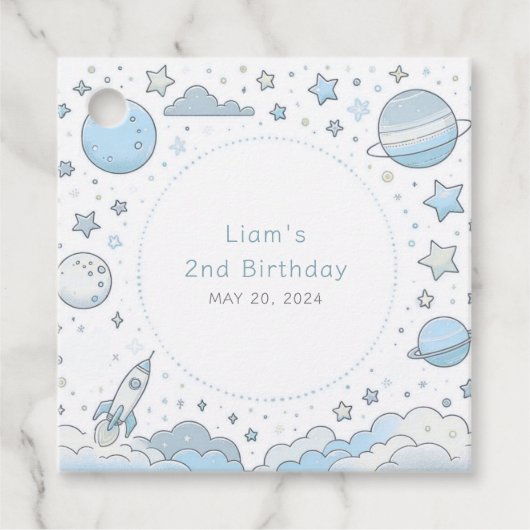 ビッグワールド宇宙飛行士 フェイバータグ (正面)