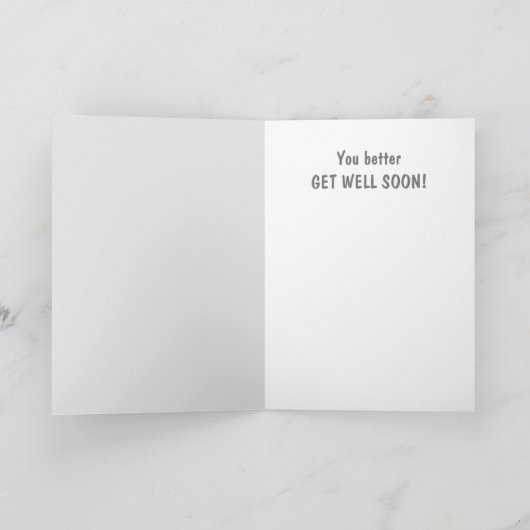 ビッグ不機嫌ターキー カード (内部)