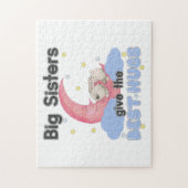 ビッグ与えシスター最高のザハグ – Moon Bunny ジグソーパズル (縦)