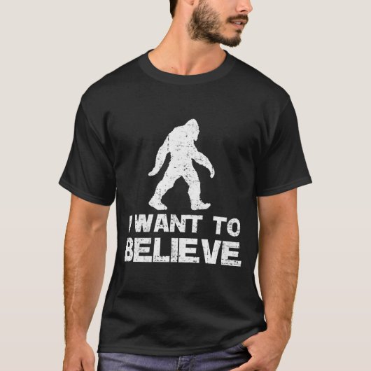 ビッグ信じフットしたい Tシャツ (正面)