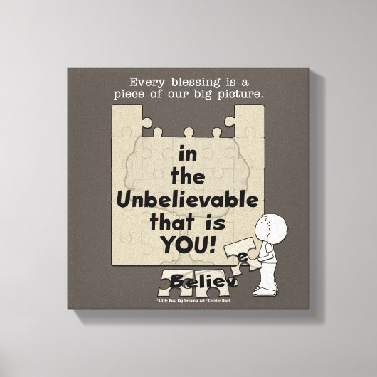 ビッグ写真 キャンバスプリント (正面)