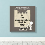 ビッグ写真 キャンバスプリント (インサイチュ (ウッドフロア))