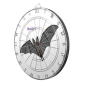 ビッグ吸血鬼こうもり漫画イラストレーション ダーツボード (正面右)