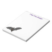 ビッグ吸血鬼こうもり漫画イラストレーション ノートパッド (回転)