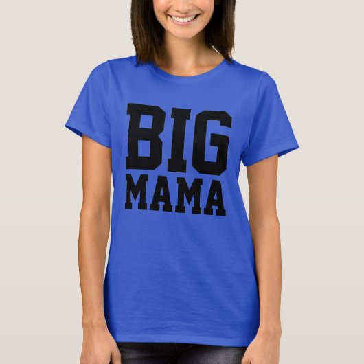 ビッグ妊婦のママTシャツ Tシャツ (正面)
