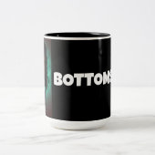 ビッグ底美しいコーヒーマグ&ビールスチイン ツートーンマグカップ (中央)