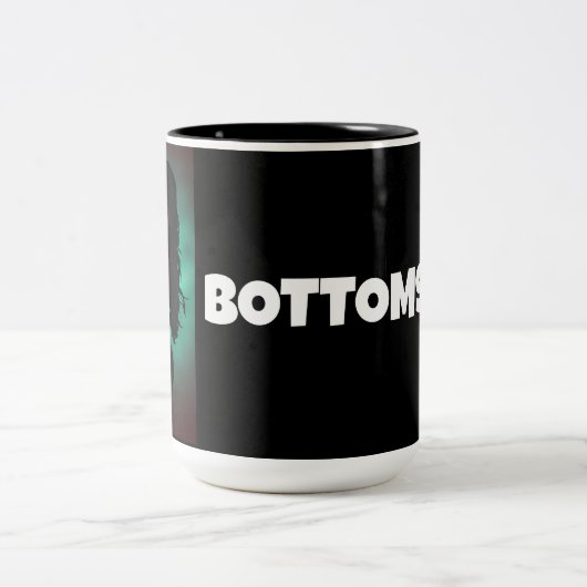 ビッグ底美しいコーヒーマグ&ビールスチイン ツートーンマグカップ (中央)