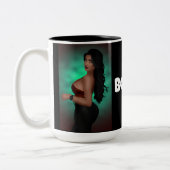 ビッグ底美しいコーヒーマグ&ビールスチイン ツートーンマグカップ (左)