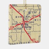 ビッグ春TXヴィンテージマップ セラミックオーナメント (右)