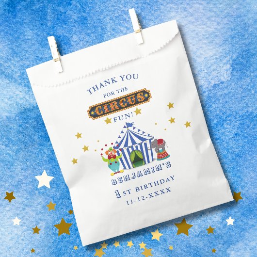 ビッグ来トップワン全来1歳の誕生日サーカス フェイバーバッグ