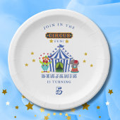 ビッグ来トップワン来すべてサーカスの誕生日パーティー ペーパープレート