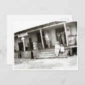 ビッグ松鍵郵便局ヴィンテージはがき ポストカード (正面/裏面)