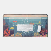 ビッグ水槽 デスクマット (キーボード&マウス)